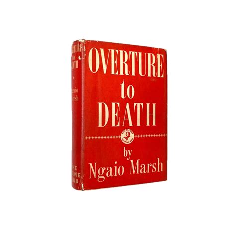 overture to death ellery queens signed personal copy by ngaio marsh very good hardcover 1939