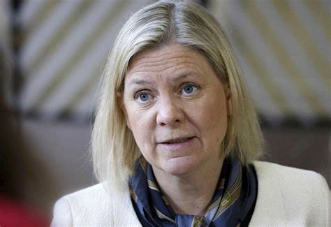 Svd Magdalena Andersson Haluaa Viedä Ruotsin Natoon Tänä Vuonna