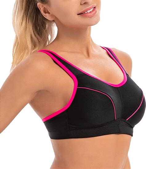Zerobound Sports Bras For Women High Impact Full Coverage Bras Comfort Wirefree Control Workout