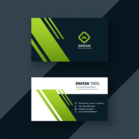 creative business card design  shayantariq