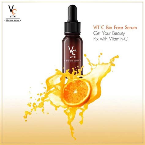Vitamin c has been shown to be 10 times higher in immune cells as compared to plasma. VC Vit C Bio Face Serum - Thailand Best Selling Products ...