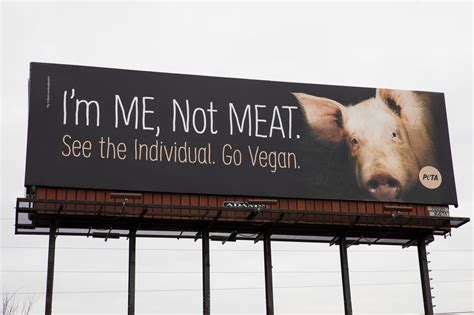Im Me Not Meat PETA Billboard On I 94 Encourages A Meat Free