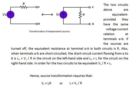 Electrical Circuits 1 Lesson Eight Source Transformation