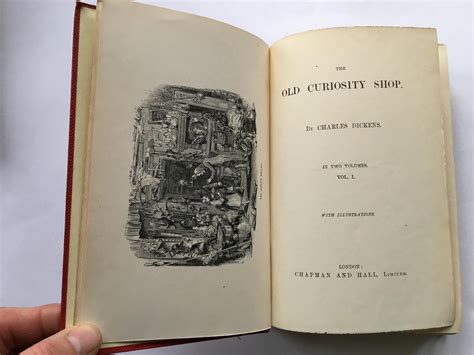 The Old Curiosity Shop With Illustrations Volume I By Charles Dickens Good Hardcover Book Souk