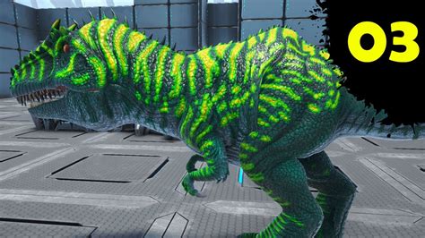 R Giganotosaurus MASS Breeding For Mutations Ark Genesis Part 2 EP3