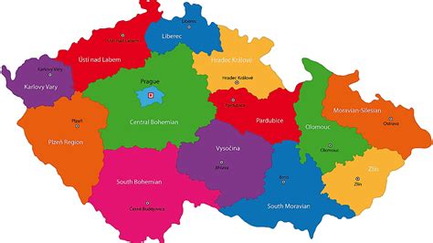 Mapas De República Checa Atlas Del Mundo