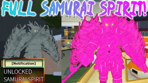 Spirits are special bosses that have a chance to spawn in all five main villages at different times. Shindo Life - How to get FULL SAMURAI SPIRIT + Boss Fight ...