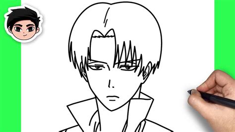 How To Draw Levi Ackerman Attack On Titan Easy Step By Step Tutorial