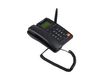 Gigasmart G202 2g Dual Sim Fwp Landline Phone Black At Rs 2200