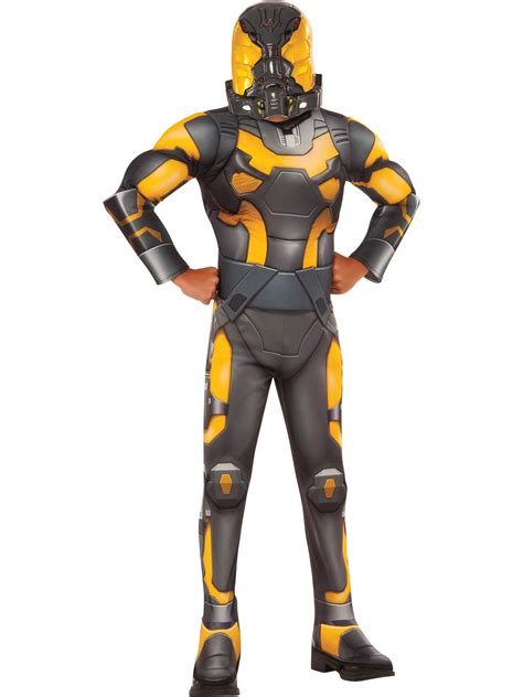 Marvel Ant Man Deluxe Boys Yellow Jacket Costume