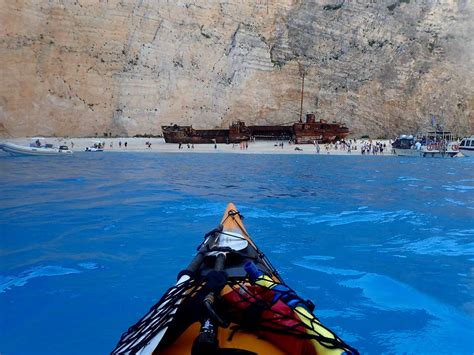 Sea Kayaking Zakynthos Shipwreck