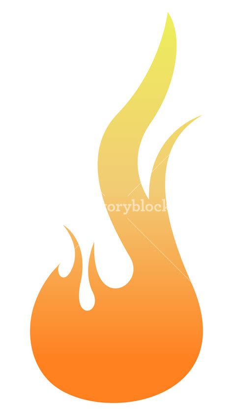 Flame Illustration Royalty Free Stock Image Storyblocks