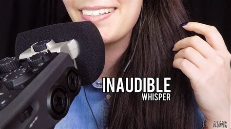 Asmr Inaudible Whisper Mouth Sounds Youtube