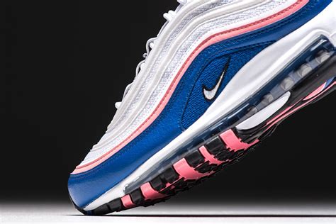 Nike Air Max 97 Game Royal And Pink Glaze Sneakers Eukicks