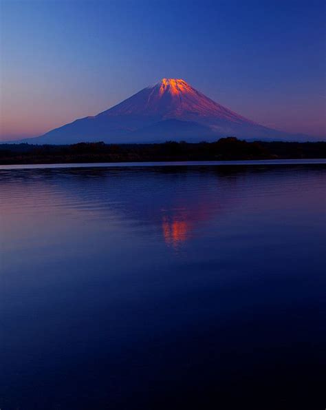 Sunset At Mount Fuji Japan By Photo By Prasit Chansareekorn Mount