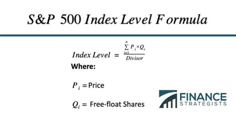 What Is The Sandp 500 Index Indexsp Inx Finance Strategists