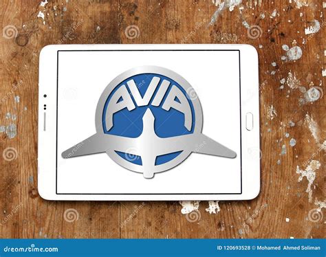 Avia Automotive Manufacturer Logo Editorial Stock Photo Image Of