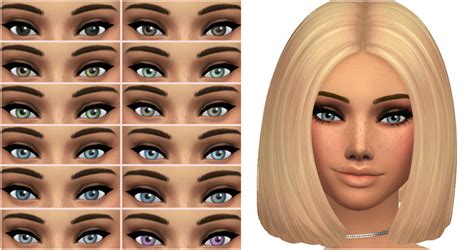 Maxis Match Improved Default Eyes Sims Cc Eyes Sims Sims Cloud Hot Sex Picture