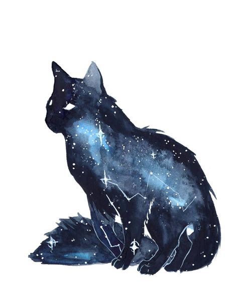 Galaxy Cat By Threeleaves On Deviantart
