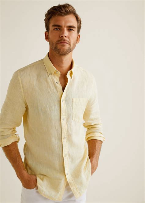 35 Essential Men Shirt Ideas For Your Summer Day Linen Shirt Men