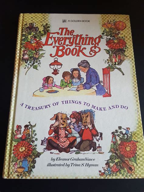 Vintage 1974 The Everything Book By Eleanor Graham Vance A Golden