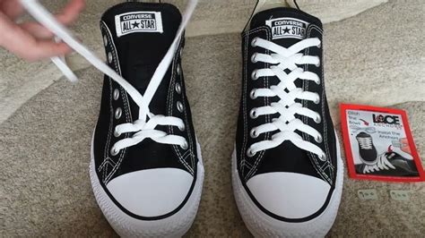 How To Zipper Lace Converse Youtube