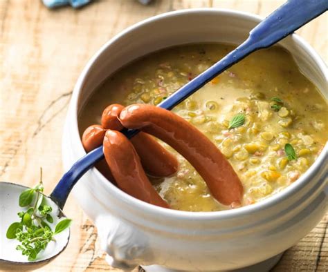Vienna Sausages With Split Pea Soup Cookidoo The Official