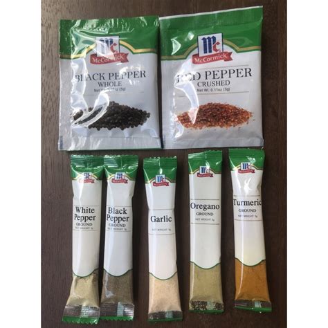 Mccormick Spices In Stick Sachet Shopee Philippines