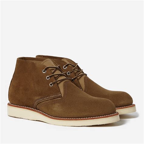 Red Wing Leather 3149 Work Chukka Boot In Olive Green For Men Lyst