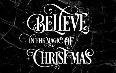 Believe Svg Christmas Svg Believe In The Magic Of Christmas Etsy