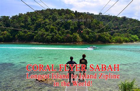 Coral Flyer Zipline In Sabah