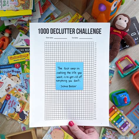 1000 Declutter Challenge – Let's Live and Learn