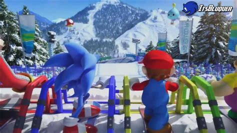Mario Y Sonic En Los Juegos Olimpicos De Invierno 2010 Hd Youtube