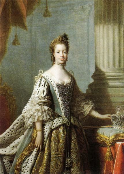 Charlotte Sophia Of Mecklenburg Strelitz 1762 Allan