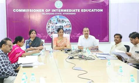 Telangana Education Minister Sabitha Indra Reddy Conducts Review