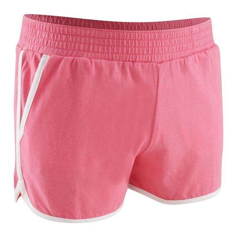 Domyos Girls Pink Athletic Shorts Decathlon