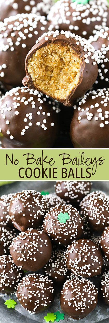 99 christmas cookie recipes to fire up the festive spirit. No Bake Baileys Irish Cream Cookie Balls | Recipe ...