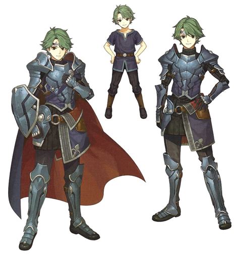 Alm Concept Artwork Fire Emblem Echoes Shadows Of Valentia Art