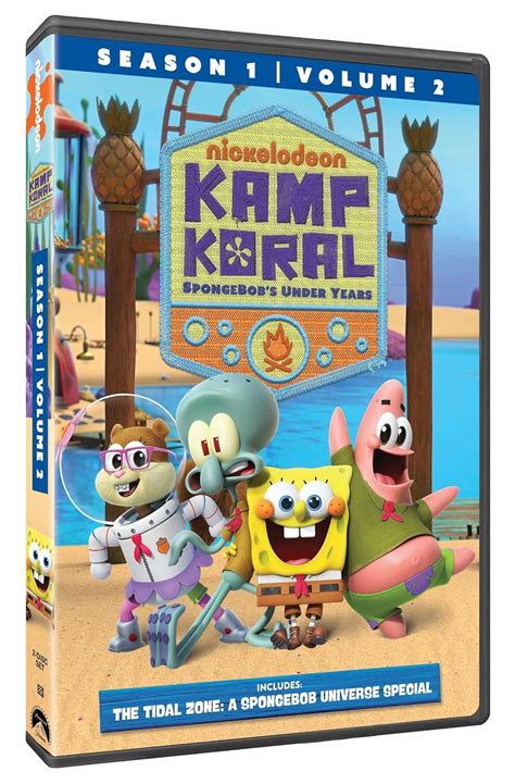 Nickalive Kamp Koral Spongebob S Under Years Season Volume Swims Onto Dvd On Dec