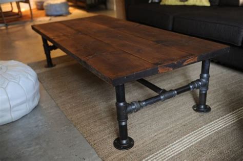 How To Diy Industrial Coffee Table Home Design Garden