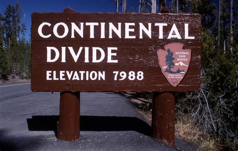 North American Continental Divide Geography Realm