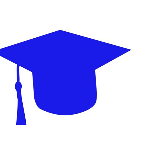 Blue Graduation Hat Png Png Image Collection