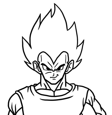 Dragon ball (c) akira toriyama tutorial by me. Learn how to draw Vegita - Dragon Ball Z - EASY TO DRAW ...