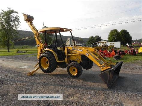 2006 John Deere 110 Tractor Loader Backhoe Tlb 4x4 540 Pto Yanmar