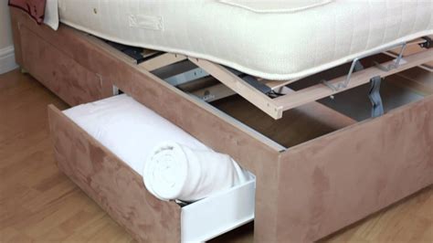 Beverley Adjustable Bed Storage Options Youtube