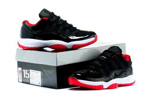 Air jordan 11 retro cap and gown. Nike Air Jordan XI 11 Retro Men Shoes Bred Low Ture Red ...