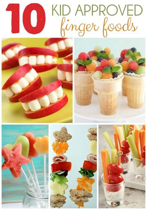 Food chart for kids project. Finger Foods For Kids | Finger foods for kids, Kids meals ...