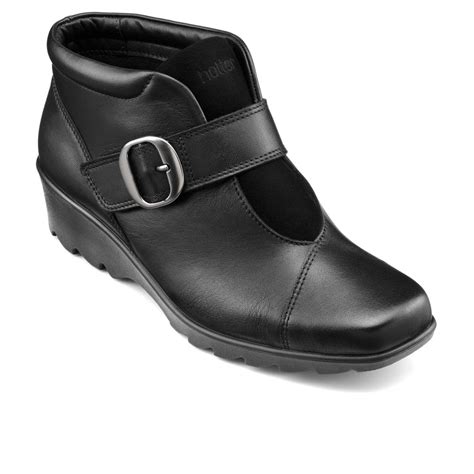 Hotter Tamara Womens Wide Fit Ankle Boots Women From Charles Clinkard Uk