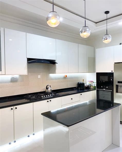 A Modern White Kitchen Design And Build By Lagos Based Muji Muse Design