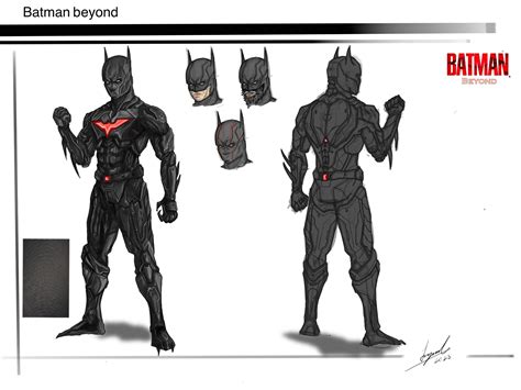 Artstation Batman Beyond Concept Art